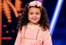 Sophie Fatu singing My Way on America’s Got Talent