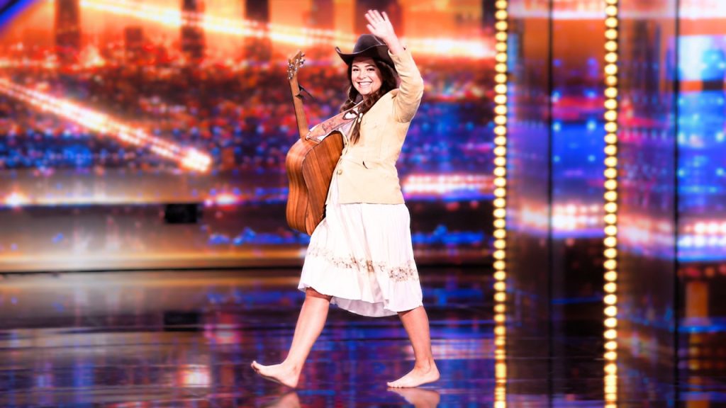 Kylie Frey performing Horses in Heaven on America’s Got Talent
