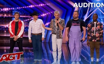 The Other Direction performing on America’s Got Talent