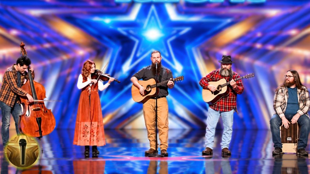 Bill Taylor and The Appalachian Heathens performing on America’s Got Talent