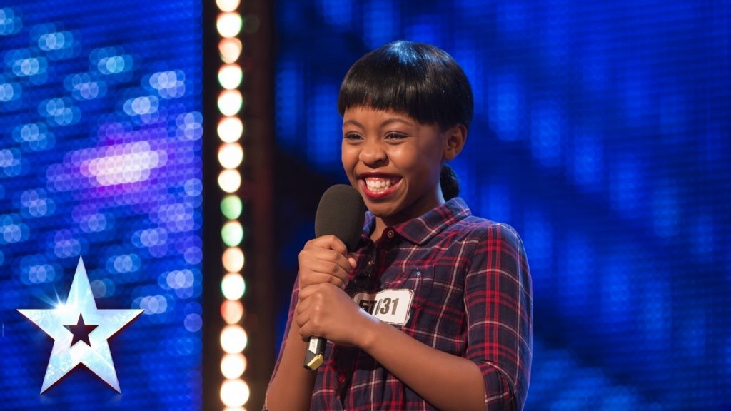Asanda Jezile performing Diamonds on Britain’s Got Talent